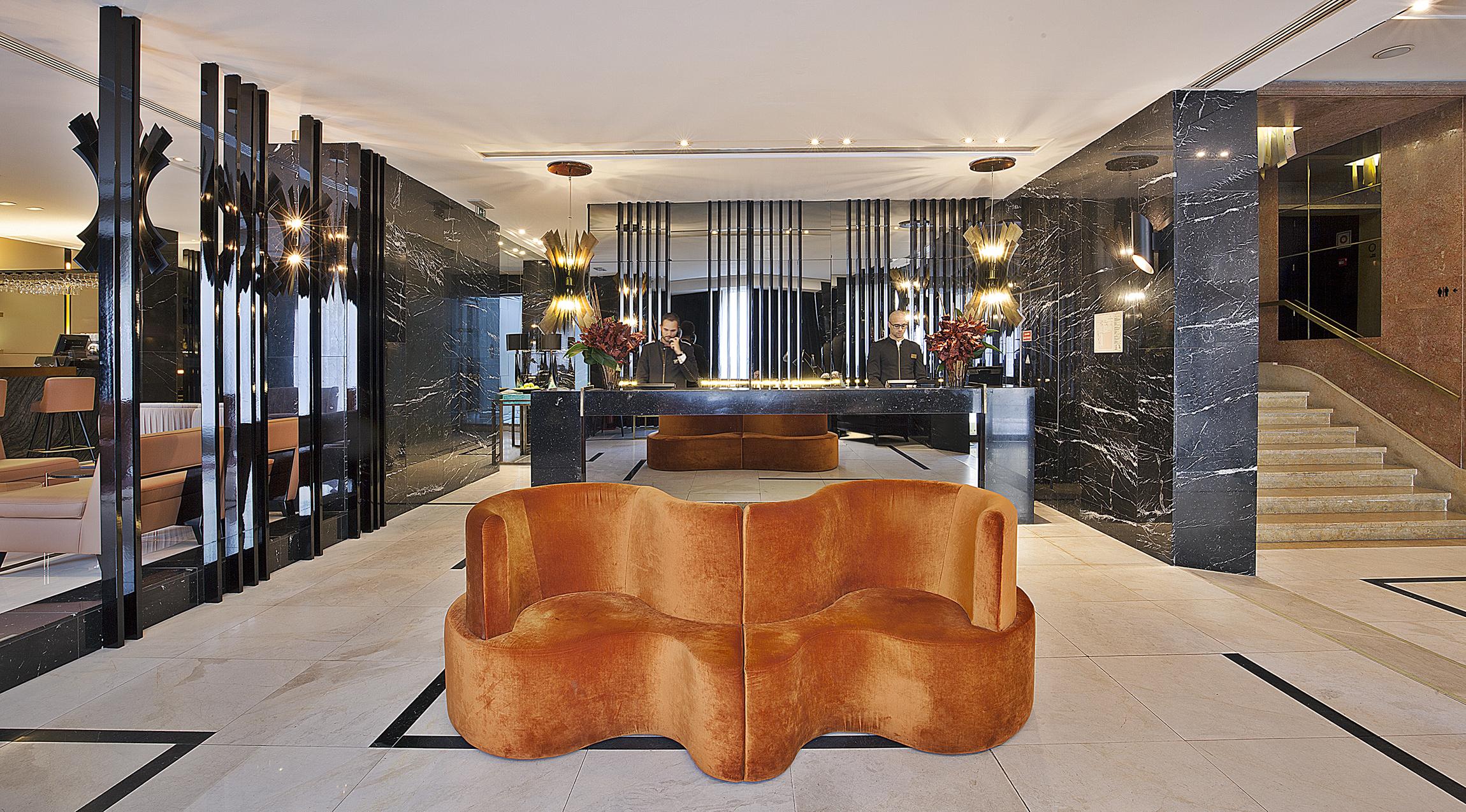 Altis Avenida Hotel Lisbon Luaran gambar The lobby of the hotel