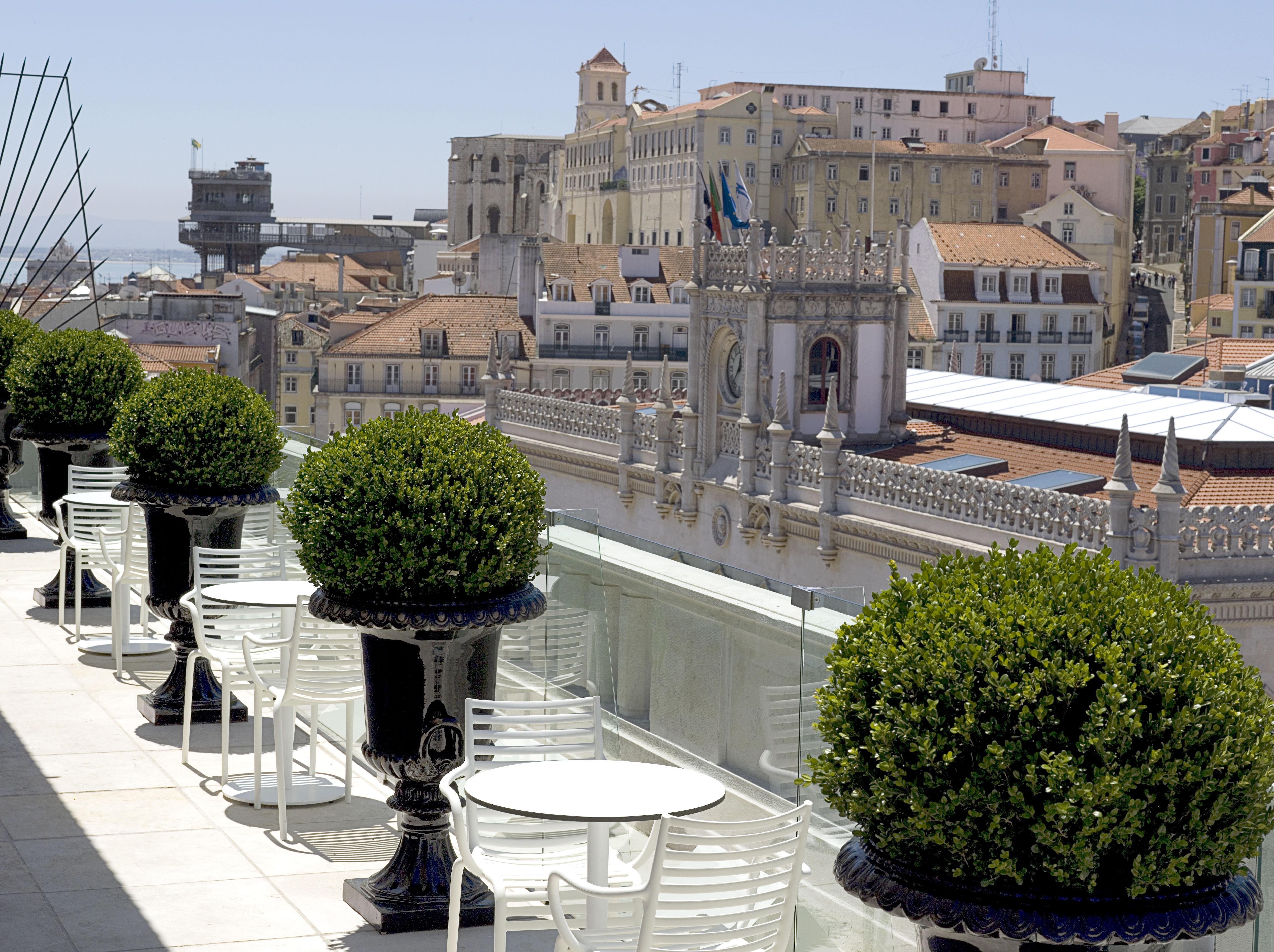 Altis Avenida Hotel Lisbon Luaran gambar View from the hotel